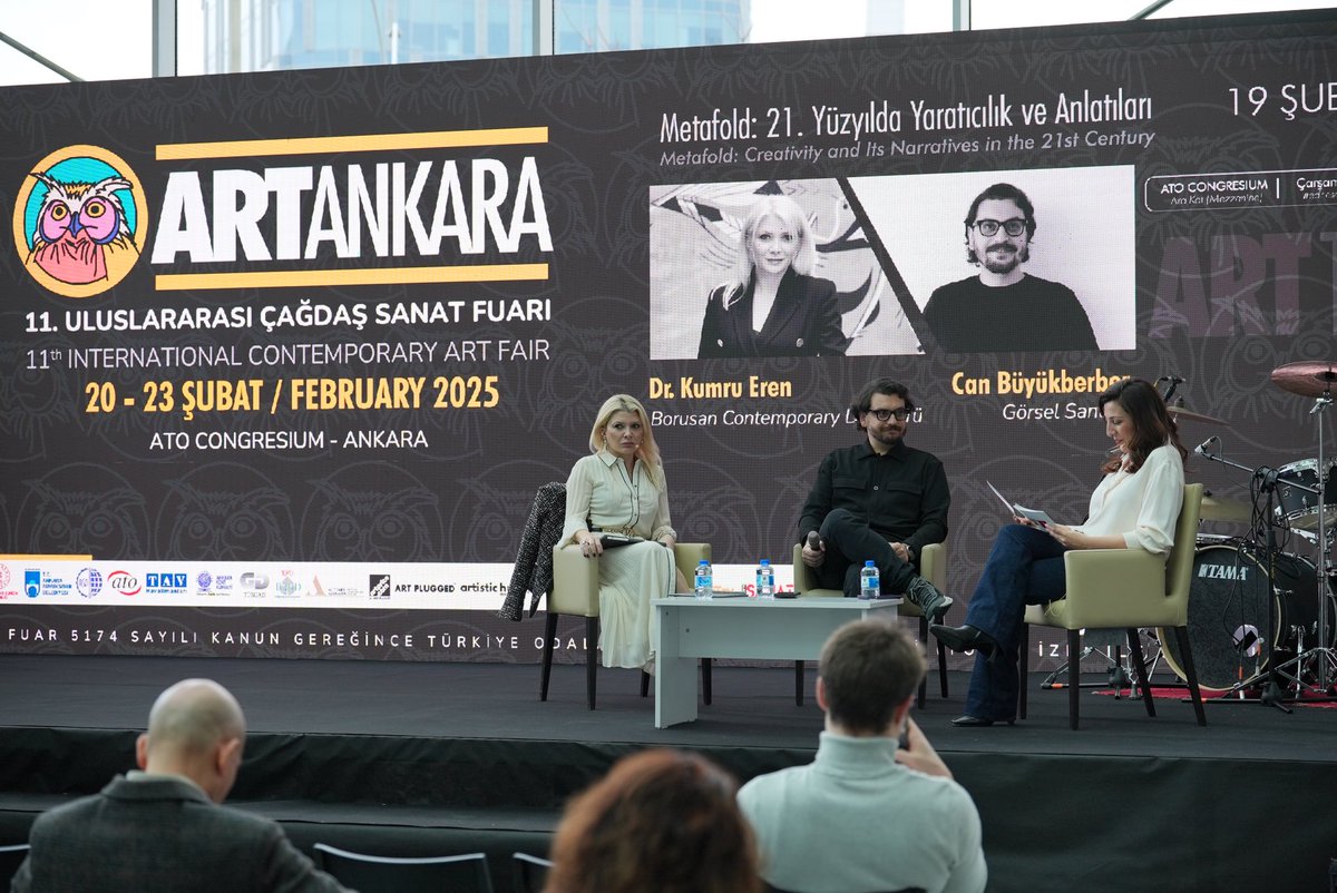 Görsel Sanatçı Can Büyükberber’in BMW 7 Serisi’nden ilham alarak derlediği dijital sanat koleksiyonu “Metafold”, 19-23 Şubat tarihlerinde ArtAnkara 11.Uluslararası Çağdaş Sanat Fuarı’nda.  
<a href="/cbuyukberber/">Can Buyukberber</a> <a href="/artankara/">artan kara</a> @borusancontemporary  
#BorusanOto #BMW7Serisi #ArtAnkara