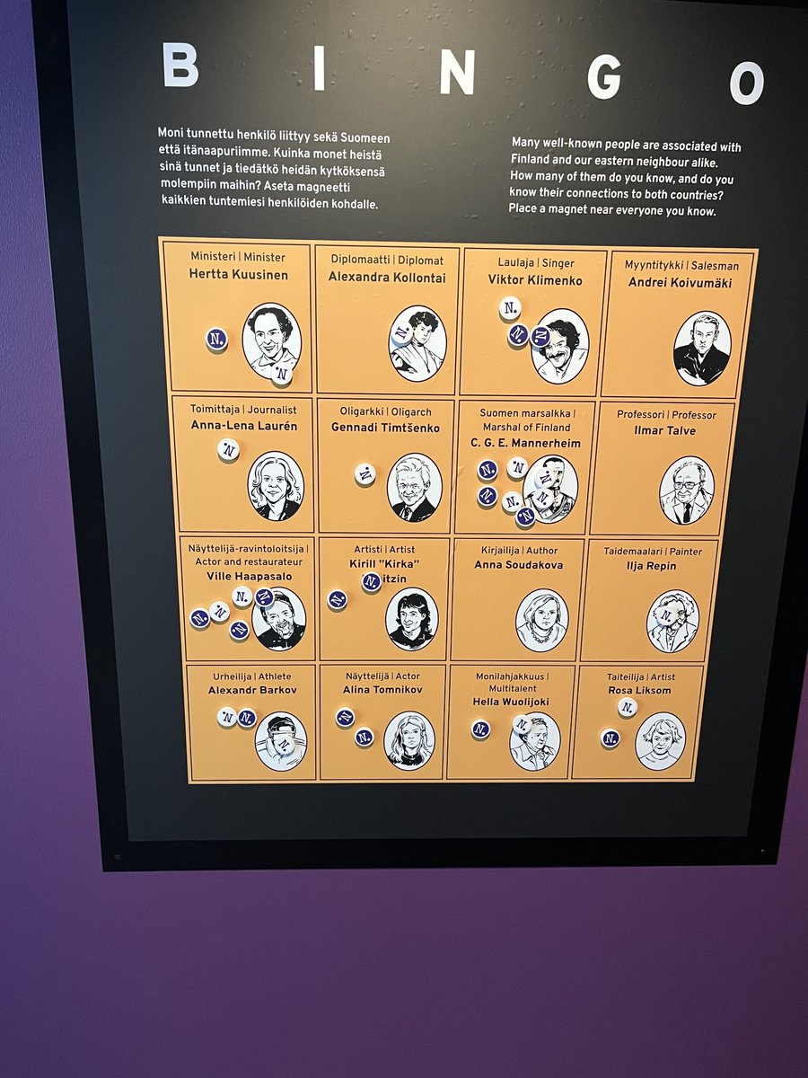 Vem hittar man på Noottimuseet i Tammerfors om inte Anna-Lena.