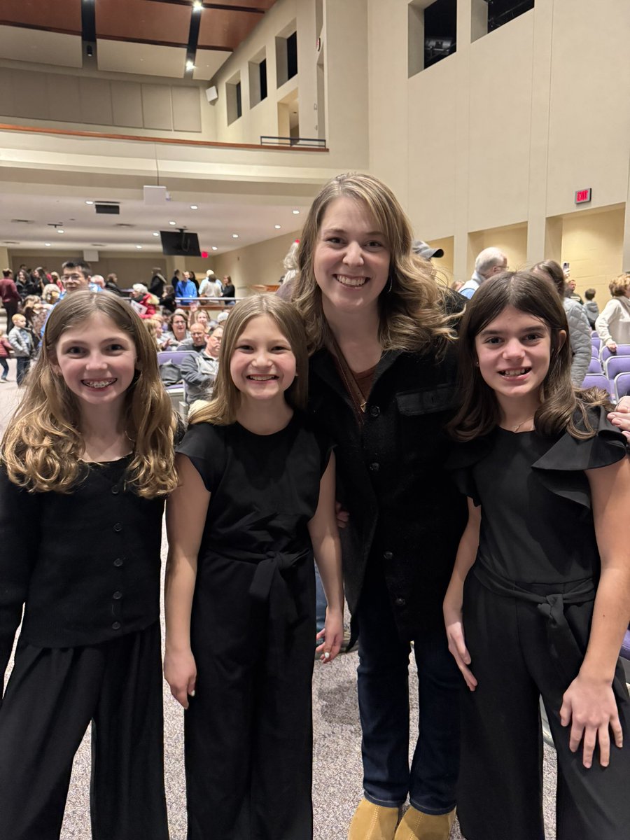 PMEA festivals will always hold a special place in my heart, and seeing these three amazing students perform was incredible! So much talent on the stage at the Elementary Sing Fest last night! Great job girls, to all involved and especially <a href="/_kochs/">Kristy Ochs</a> for having them so prepared. 🤍