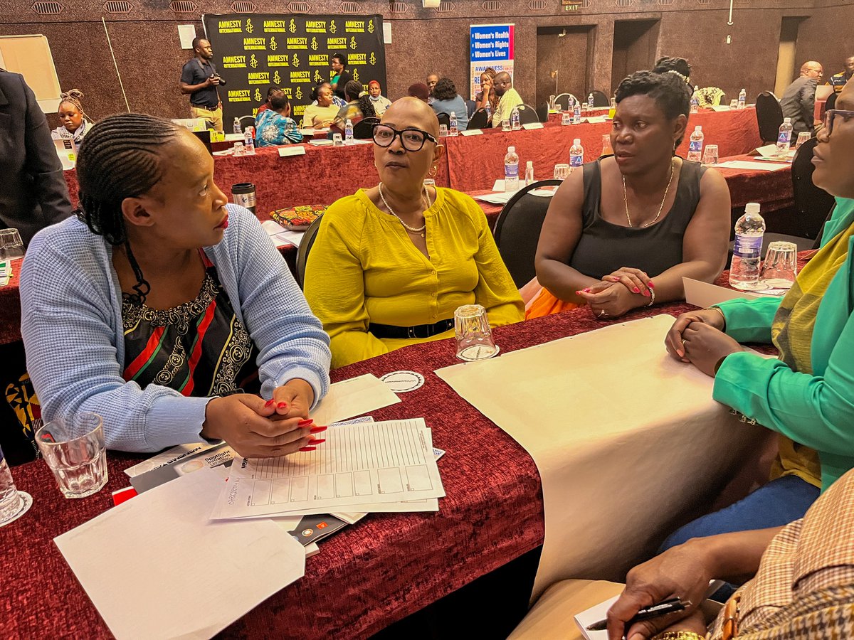 wlsazw's tweet image. 📢 Happening Now! 
MPs are in group discussions, focusing on building a solid motion—identifying key areas of substance and strengthening preparedness for advocating women and girls’ health rights.

#ReproductiveJustice 
#RestoreDignity