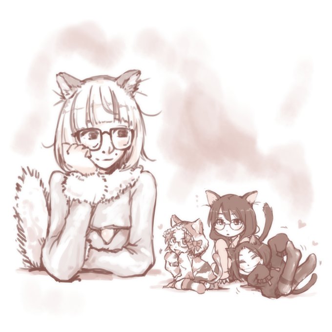 #猫の日 #猫の日2025 
22時22分に遅刻の上謎シチュになっちまった 