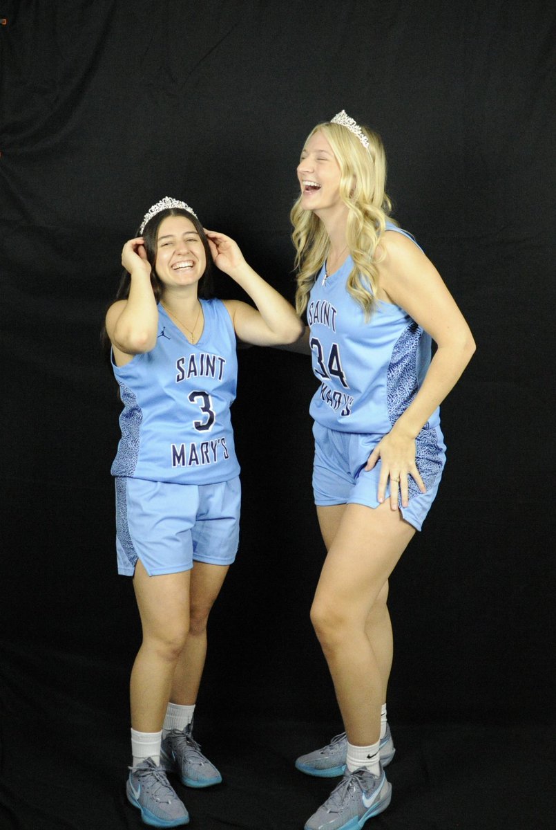 Game day + Senior day! 

What a season and career these two have had. 
One last ride and a thank you for the last 4 years of Belles Basketball!! 

🆚 Adrian
⏰ 1:00pm
📍 Angela Athletic Complex