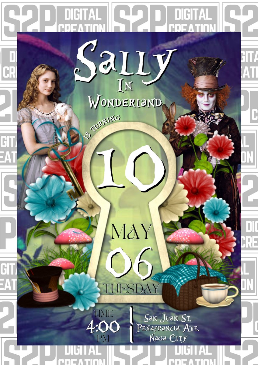 official_im2Per's tweet image. ⏳🐰 We’re all mad here!  Make your little one’s birthday an unforgettable tea party adventure with this Alice in Wonderland-themed editable invite! Easily customizable on Canva (FREE)—no design skills needed!

🛒etsy.me/417cMkZ via @Etsy 

#TeaPartyBirthday #Editable