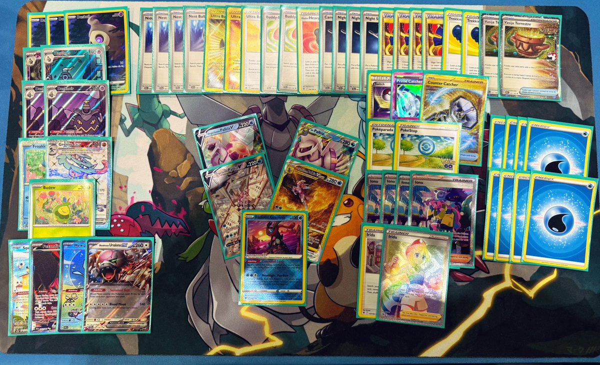 320/3361 en el EUIC con la Palkianeta🫧
Bastante decepcionado con mi Day2 pero son cosas que pasan, gracias a todos por el apoyo este finde!❤️

+80CPs 
630/???

Adiós Palkia, fuiste mi mejor compañero🥹
Next stop Sevilla🇪🇸