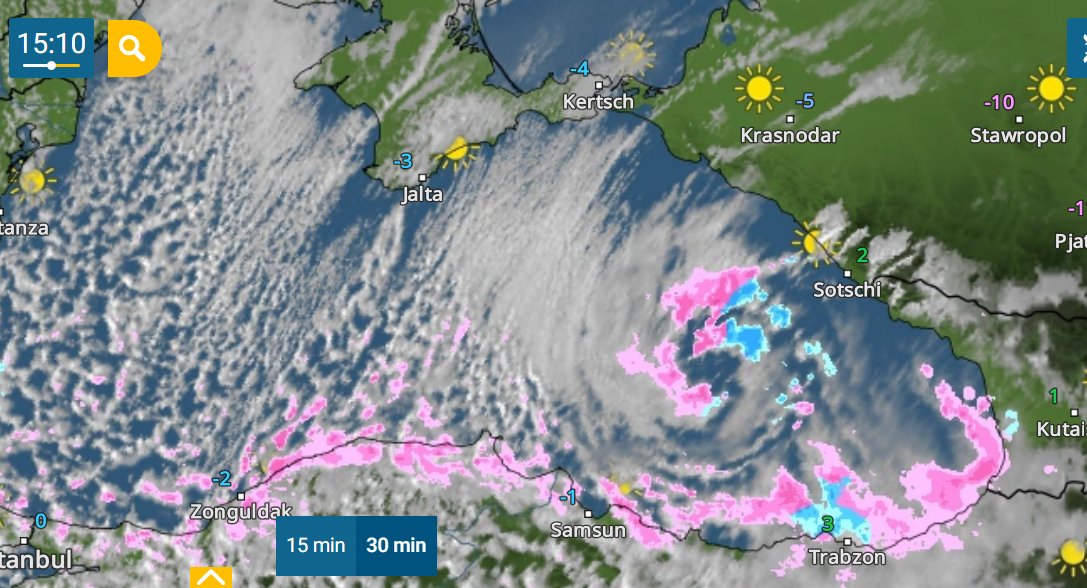PvForecast's tweet image. #polarlow #turkey #winter #dennisthewinterman