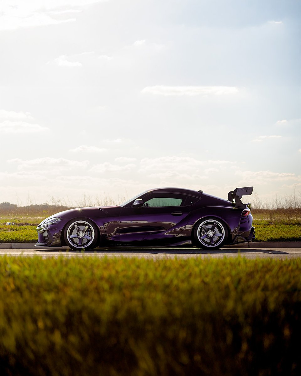 _Verus_'s tweet photo. #suprasaturday featuring @mavic_supra 's midnight purple 2020 Supra; rocking our Swan Neck UCW Rear wing and FFV endplates. 😤 https://t.co/ucmpbjrT7b
