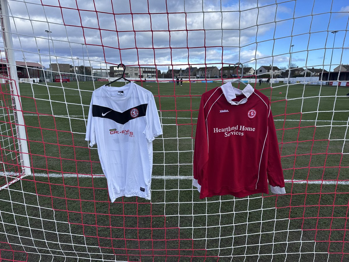 A superb collection available in the club shop today 

This cracker from the late 80s and the away shirt from 2013/14 

Asking Cattachs for any memories from both these shirts?