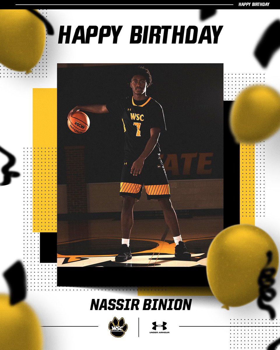 Happy birthday to our freshman wing <a href="/NassirB12/">Nassir Binion</a> !! Have a day #7!!
