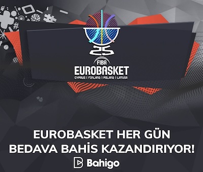 bahisrator2's tweet photo. 📢 Bahigo 'da 

💰 20 - 24 Şubat'ta EuroBasket maçlarına her gün bahis yap, her gün Basketbol Bedava Bahsi kazan!

🎁 Yeni üyelere 7.500₺'ye kadar %200 bedava bahİs (3 Mart' kadar)

🔗 Bahigo giriş: https://t.co/qsBHlU8Ilx
.
.
#EuroBasket #basketbol #bahis #Canlibahis #iddaa https://t.co/M8ep5CADiu