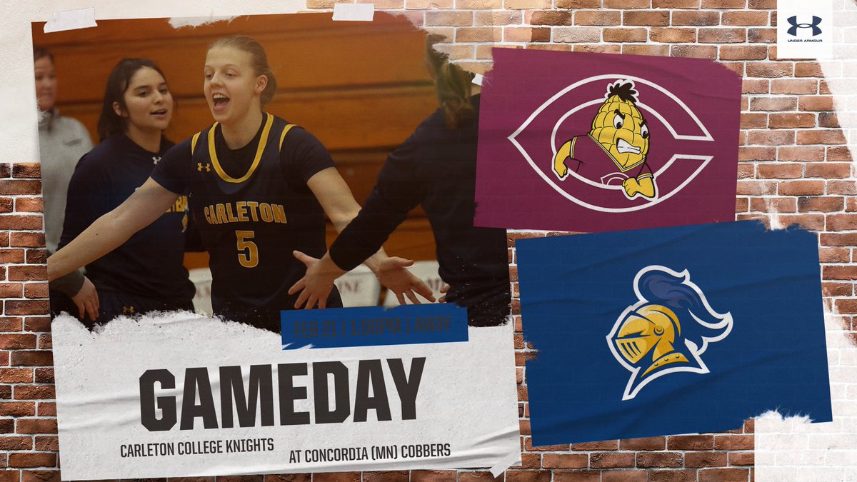 A road trip today for the final game of the season

🆚 | Carleton @ Concordia 
📍 | Moorhead, MN
⏰ | 1:00 PM

Live video: ow.ly/VL7F50V4Lx3
Live stats: ow.ly/C57l50V4LyI