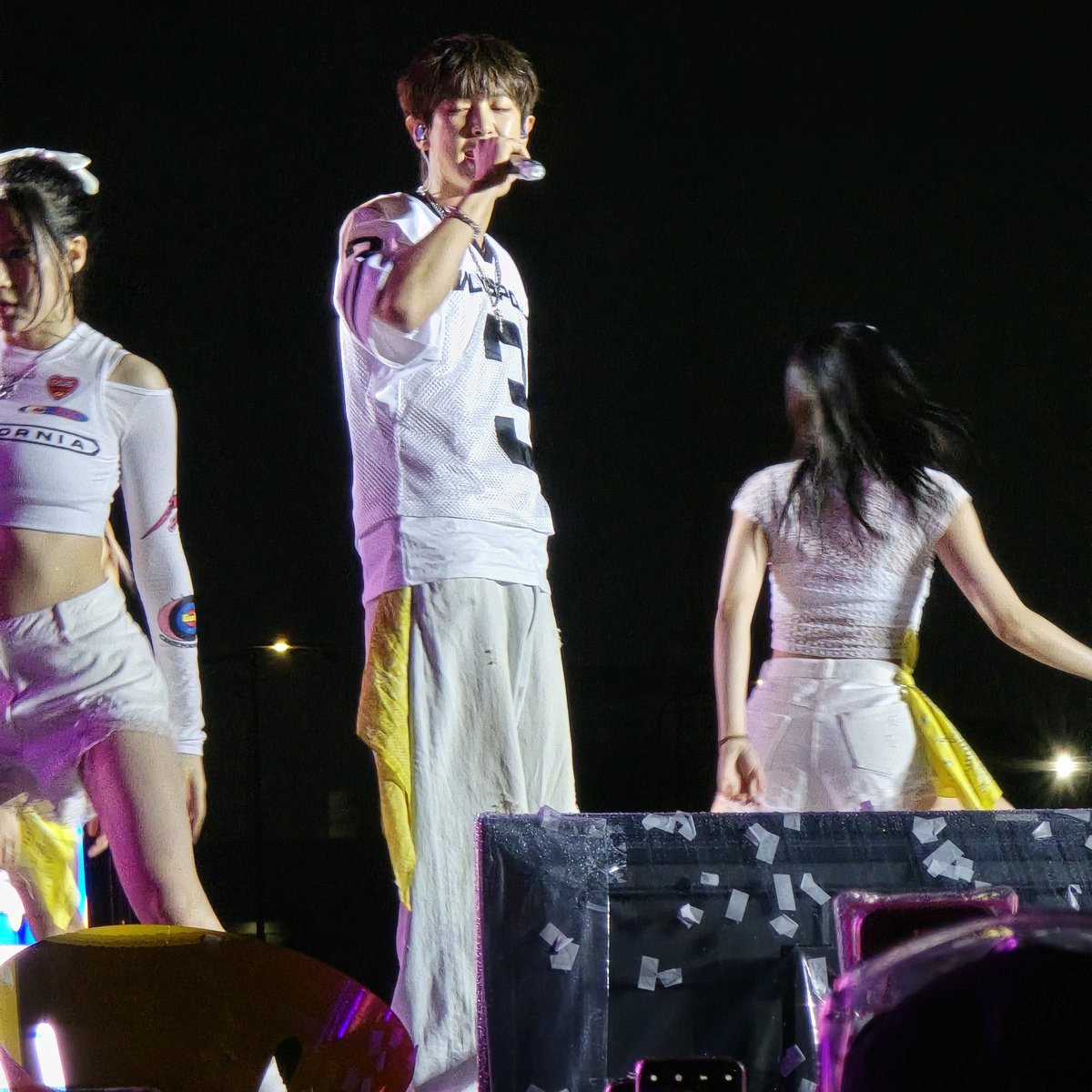 Chanyeol is finally here at the Waterbomb Manila 2025.