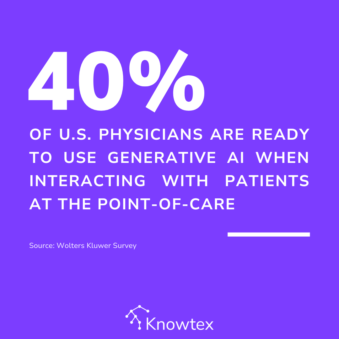 Healthcare is undergoing a remarkable transformation as physicians across the U.S. embrace generative AI in their practices. This fusion of #innovation and human touch has the potential to redefine what’s possible. #Knowtex