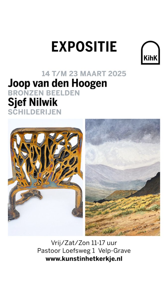 Kunst in het Kerkje (@kihkgrave) on Twitter photo 