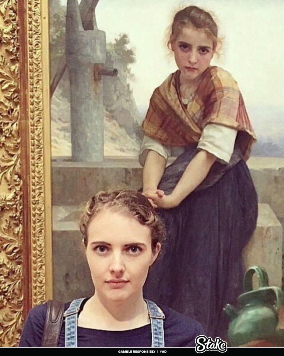 stylyrr's tweet photo. People who accidentally found their doppelgängers in museums 

A Thread 🧵🪡🪡 https://t.co/17RhXnJg8D