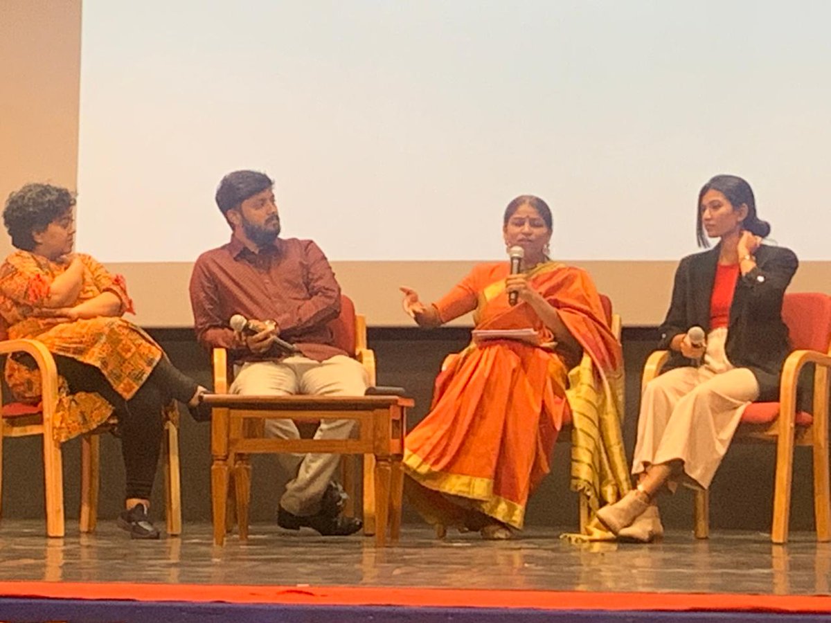 Beyond Carlton (@beyondcarlton) on Twitter photo “Do young Indians care about fire safety?” <a href="/vasanthihari/">Vasanthi Hariprakash</a> talks to a panel of young change-makers, Meghana Murthy of Smitam, Kiran Yadav of <a href="/sampige/">Sampige Editor</a> Foundation, and Krittika Vishwanath of Beyond Carlton
##ActBeforeTheFire ##AagSeAagheRaho “Do young Indians care about fire safety?” <a href="/vasanthihari/">Vasanthi Hariprakash</a> talks to a panel of young change-makers, Meghana Murthy of Smitam, Kiran Yadav of <a href="/sampige/">Sampige Editor</a> Foundation, and Krittika Vishwanath of Beyond Carlton
##ActBeforeTheFire ##AagSeAagheRaho