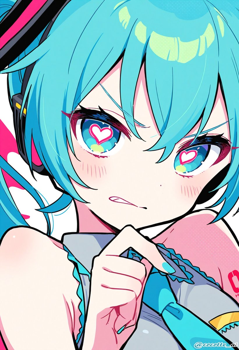cocotte_ai's tweet image. #初音ミク　💞