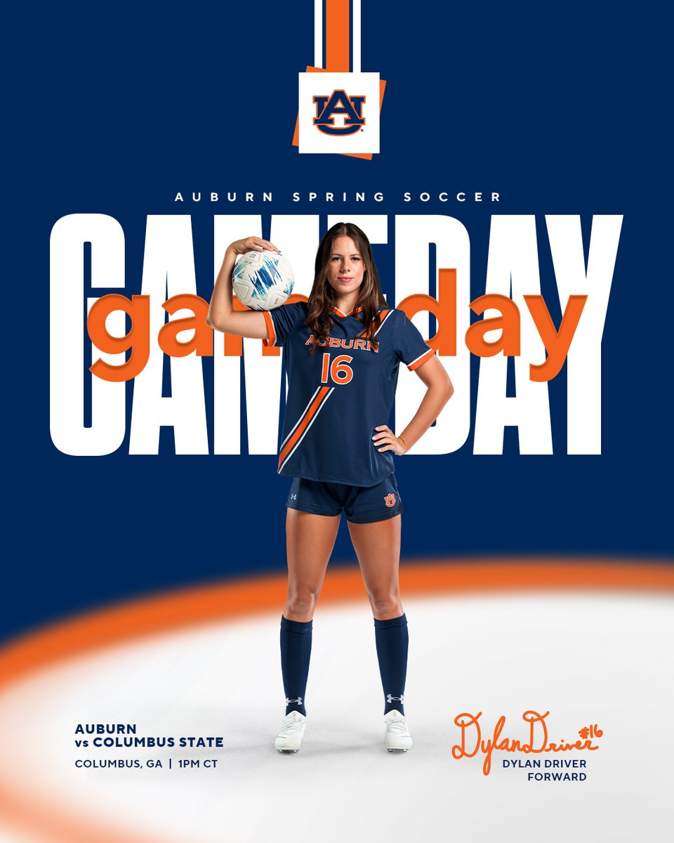 Auburn Soccer (@auburnsoccer) on Twitter photo Did someone say gameday? 😎
🆚 Columbus State
📍 Walden Soccer Complex | Columbus, GA
⌚️ 2 p.m. ET
🎟️ Free Admission
#WarEagle | <a href="/DylanDriver13/">Dylan Driver</a> Did someone say gameday? 😎
🆚 Columbus State
📍 Walden Soccer Complex | Columbus, GA
⌚️ 2 p.m. ET
🎟️ Free Admission
#WarEagle | <a href="/DylanDriver13/">Dylan Driver</a>