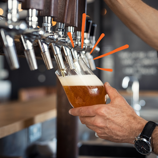 Happiness is just a cold pint away… scientifically proven by us. 🍺🧑‍🔬