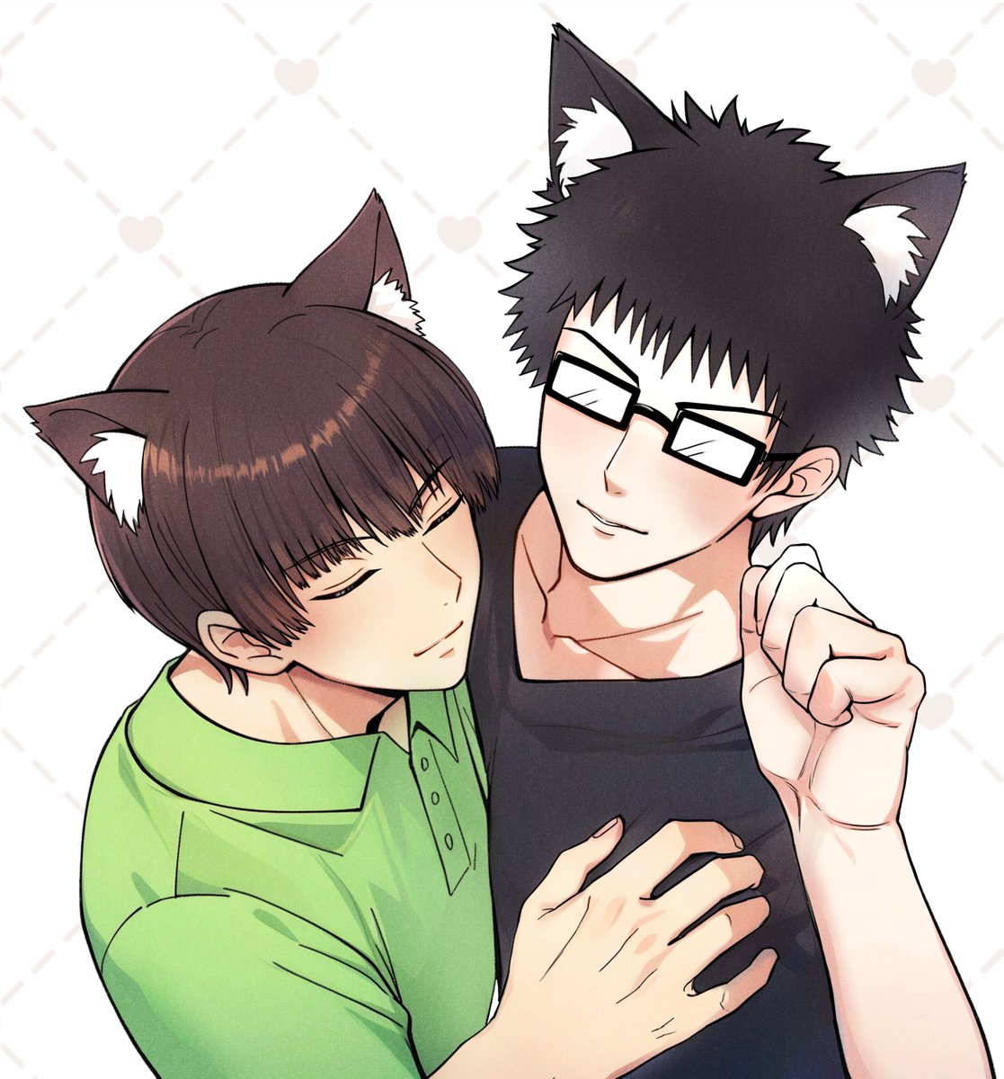 「はかきょで猫の日にゃんにゃん」|りゅうたのイラスト