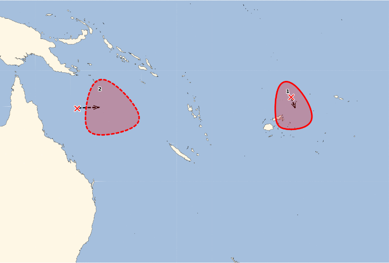 idboizz's tweet image. ‼️ZONE 1 (fj. TROPICAL DISTURBANCE TD09F, nz. TROPICAL DEPRESSION TD09F, int. TROPICAL DEPRESSION 19P) ADVISORY‼️
Showing signs of rapid intensifications and #ZoneOne expected to track SE within the next few hours