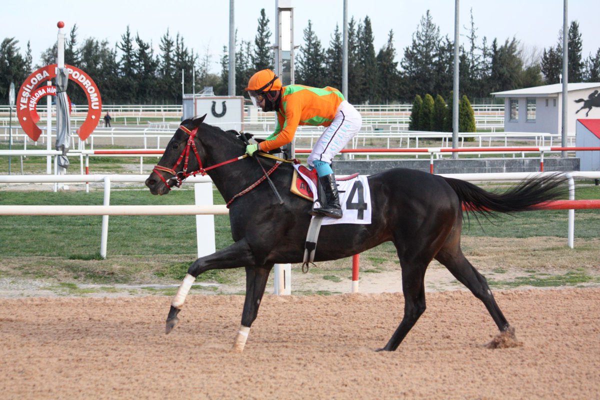 Adana pistinde Riyakar uçuyor