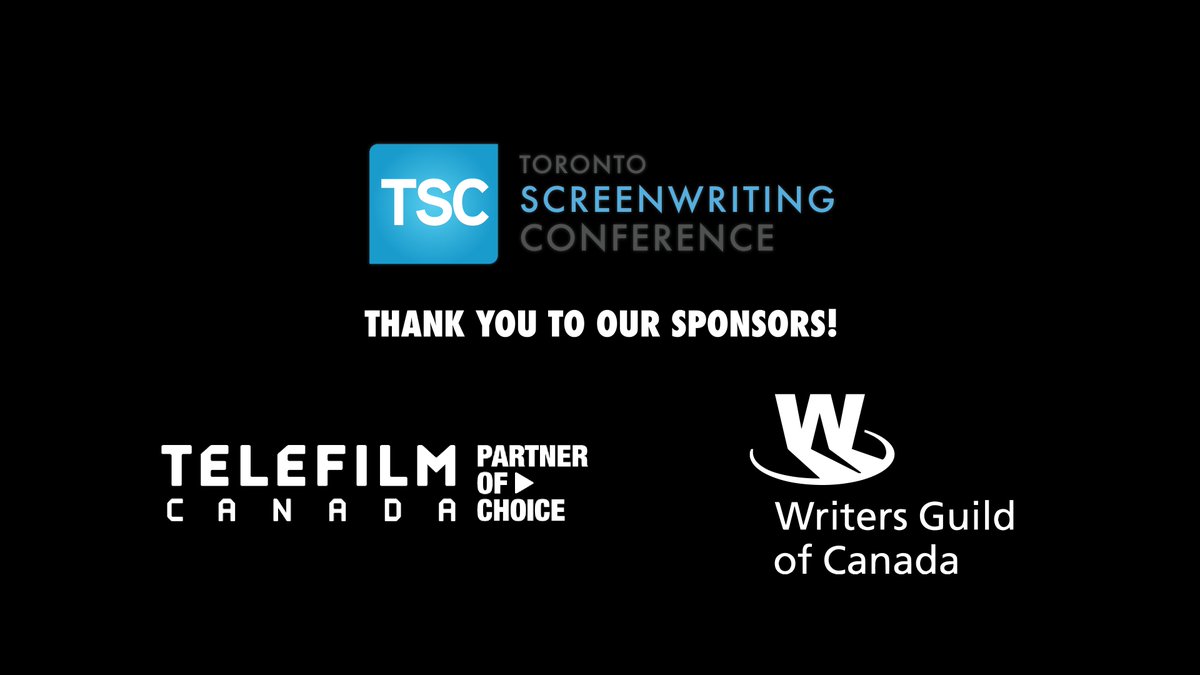Toronto Screenwriting Conference (TSC) (@torscreenconf) on Twitter photo 