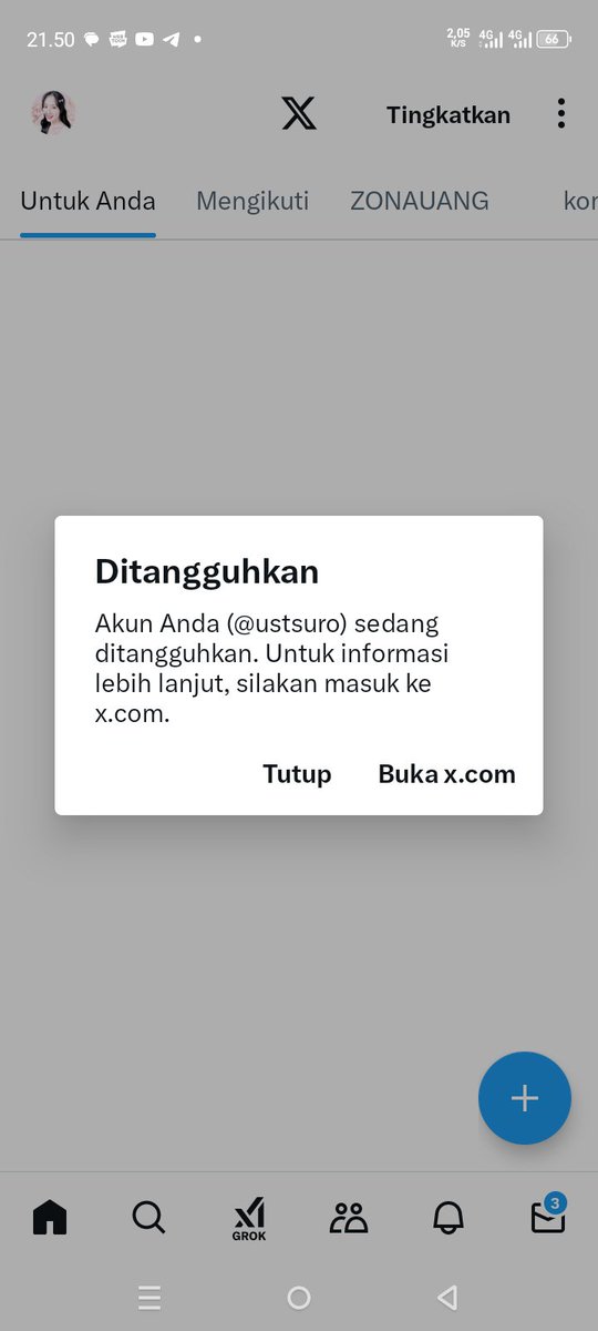 HELP RT!

TAIIIIII KE SUSPENK 😭😠 guyss inget <a href="/ustsuro/">KoYi</a> gakk? akun ku yang itu ke SUSPENK Elon tai 😭🥹 ayo mutualan lagi plz. yang masih ada orderan upfoll, boleh banget chat aku ke sini yaa😭 #zonauang