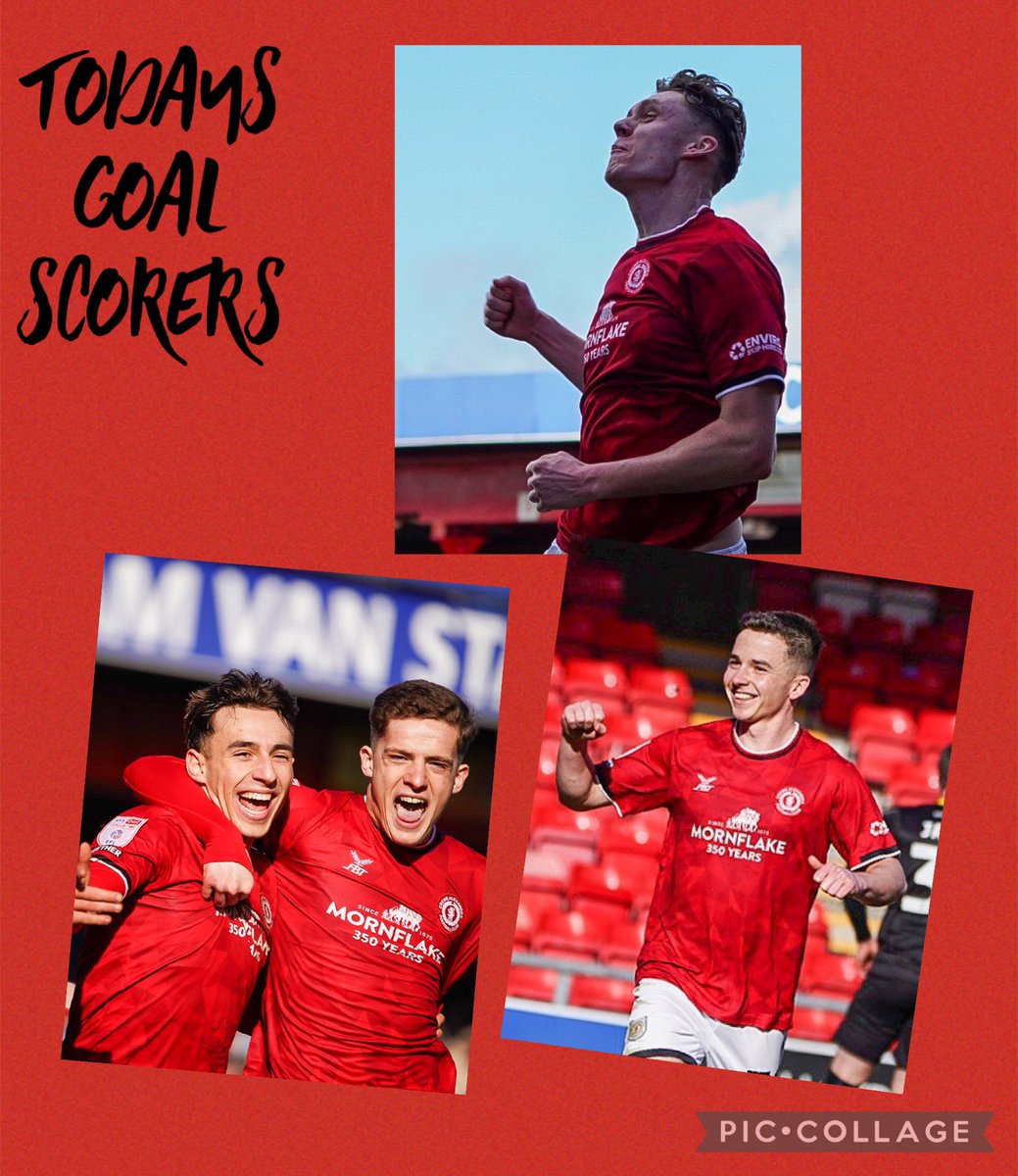 A home win today <a href="/crewealexfc/">Crewe Alexandra</a> v <a href="/BarrowAFC/">Barrow AFC</a>  our goal scorers #crewealex #EFL