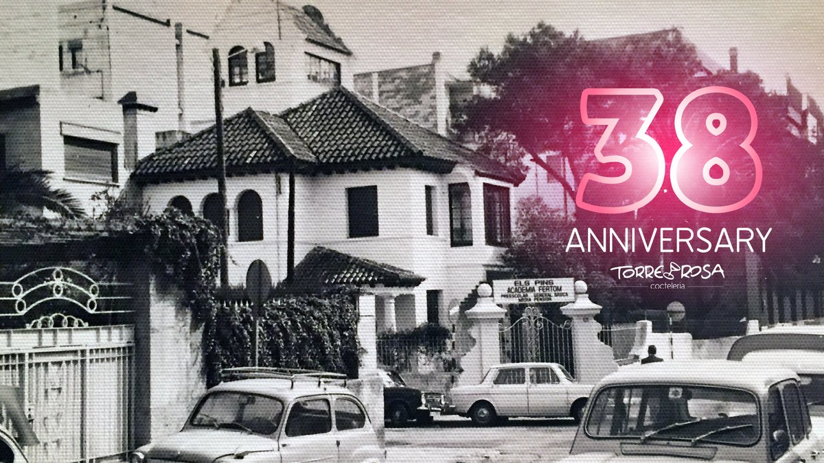 TorreRosaBCN's tweet photo. February is special: 38 years of Cocteleria Torre Rosa. Thank you for joining us on this journey. Here’s to new flavors and experiences! 🍸 https://t.co/wRAVNeb8HR
#38AnniversaryTorreRosa #38Anniversary #38Anniversary #TorreRosaCocktailBar #TorreRosabcn #BarcelonaCocktailBar https://t.co/VGzwQIekvg