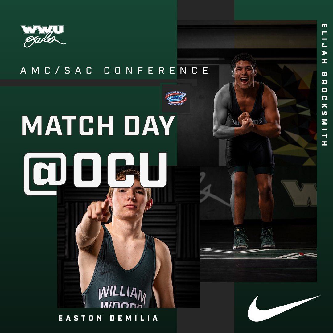 The men Owls are vying for national championship berths today. Wrestling begins at 9am, at Oklahoma City University. 
Go Owls!!
#TalonsUp