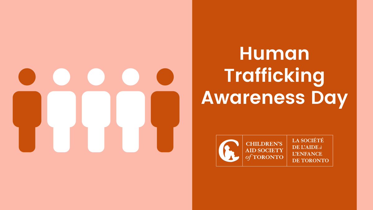 Today, on #HumanTraffickingAwarenessDay, we raise awareness of the importance of education, prevention and action. Listen to our CEO’s interview on AM 640 discussing human trafficking, its intersection with child welfare, signs and supports. torontocas.ca/news/recognizi…