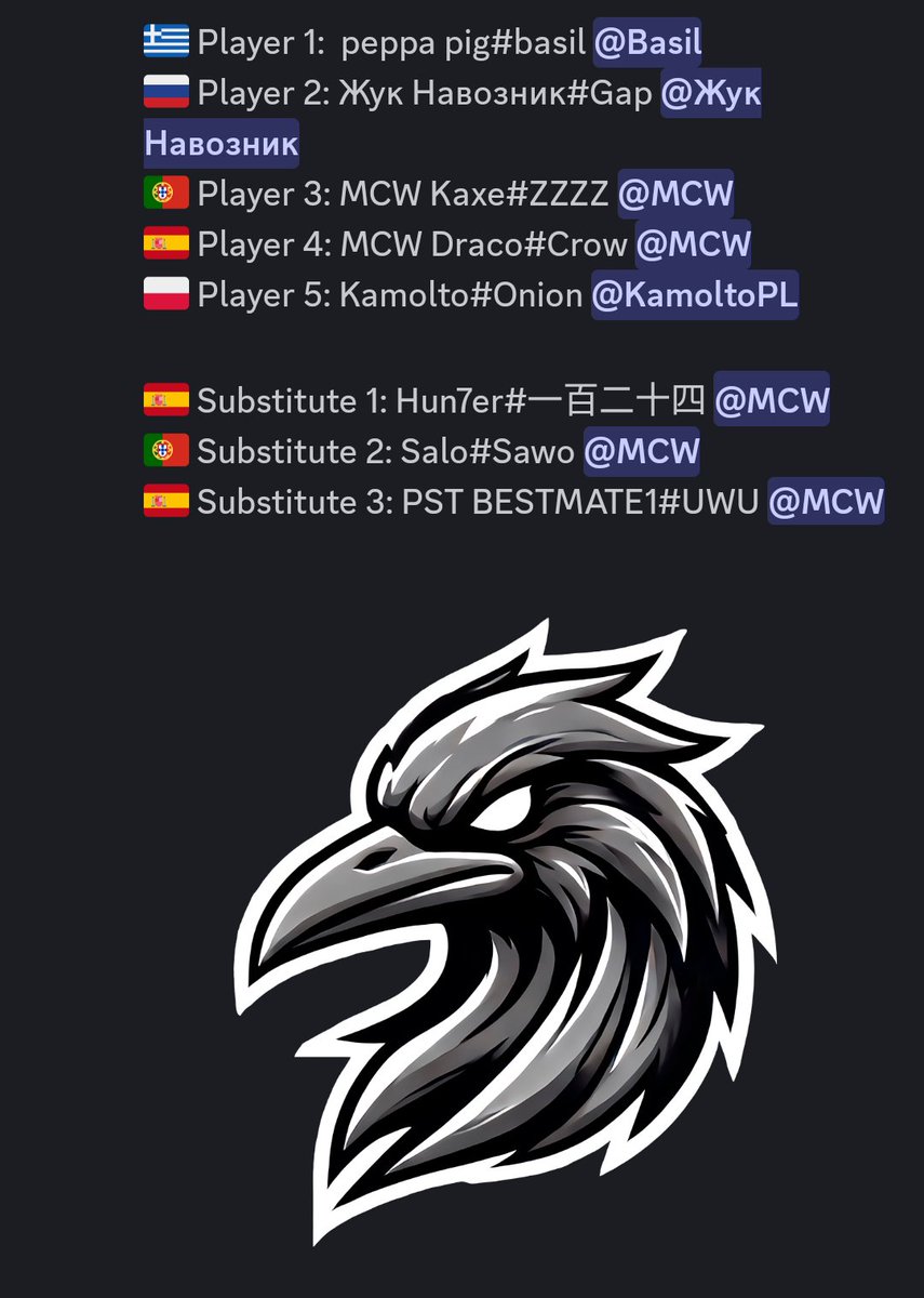 OracLeVGWR's tweet image. Hoy vuelve la EMEA, máxima expectación por el nivel de este año y por supuesto para poner a prueba nuestro equipo para Europa ✍️ #MurderOfCrows @MurderofCrowsES