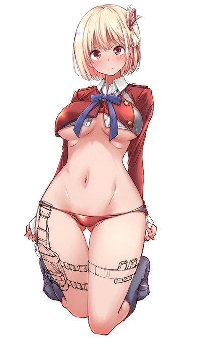 レッグホルスターがエロいと思ったんだけど蛇足だな～無い方がエロい! 