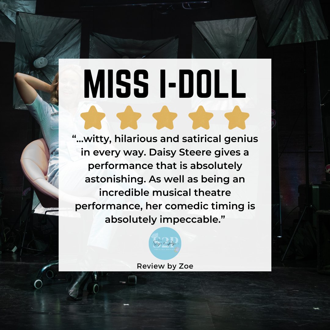 Stage to Page (@stagetopage) on Twitter photo Check out our ⭐⭐⭐⭐⭐ review of Miss I-Doll, currently playing at <a href="/TheOtherPalace/">The Other Palace</a> 🎤
Full review here:
stagetopage.co.uk/2025/02/miss-i…
AD | gifted
📸: Mariano Gobbi Check out our ⭐⭐⭐⭐⭐ review of Miss I-Doll, currently playing at <a href="/TheOtherPalace/">The Other Palace</a> 🎤
Full review here:
stagetopage.co.uk/2025/02/miss-i…
AD | gifted
📸: Mariano Gobbi