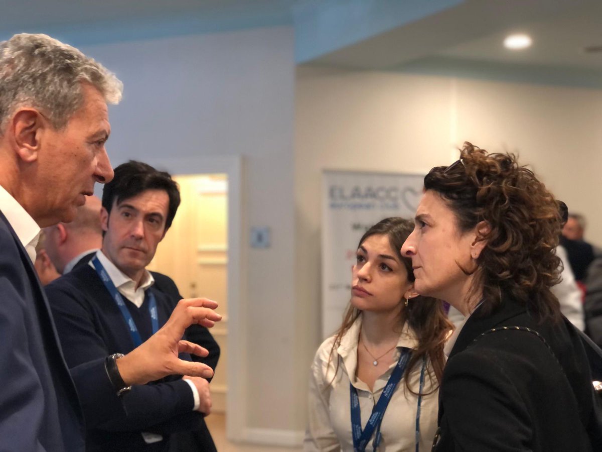 European LAAC Club (@europeanlaacc) on Twitter photo Discussions still going strong during the #ELAACC2025 coffee break....final session: youtube.com/watch?v=QGO2D5…
<a href="/DrGarot/">Dr Philippe Garot</a>
<a href="/freixa_xavier/">Xavier Freixa</a>
<a href="/RaberLorenz/">Lorenz Räber, MD PhD</a>
<a href="/dogi84md/">Domenico Giovanni Della Rocca, MD</a>
#CardioTwitter #cardiovascular #CardioEd #Cardiology Discussions still going strong during the #ELAACC2025 coffee break....final session: youtube.com/watch?v=QGO2D5…
<a href="/DrGarot/">Dr Philippe Garot</a>
<a href="/freixa_xavier/">Xavier Freixa</a>
<a href="/RaberLorenz/">Lorenz Räber, MD PhD</a>
<a href="/dogi84md/">Domenico Giovanni Della Rocca, MD</a>
#CardioTwitter #cardiovascular #CardioEd #Cardiology
