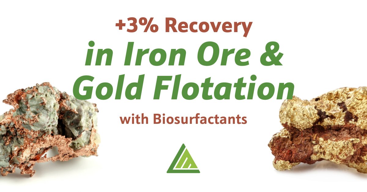 3.25% more #gold. 3.45% more #iron. #Mining expert Ronney Silva will share how biosurfactants recover more in #flotation processes without compromising sustainability at <a href="/smecommunity/">SME</a> #MINEXCHANGE and #WorldGold2025. Be there to hear the data, or contact us for details.