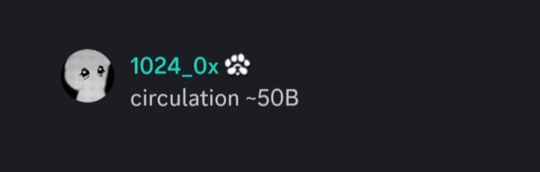 ArichainNewz's tweet image. $PAWS Total Supply 100B
( Circulating Supply 50B ) 💥

#PAWS #PawsCommunity #pawsairdrop