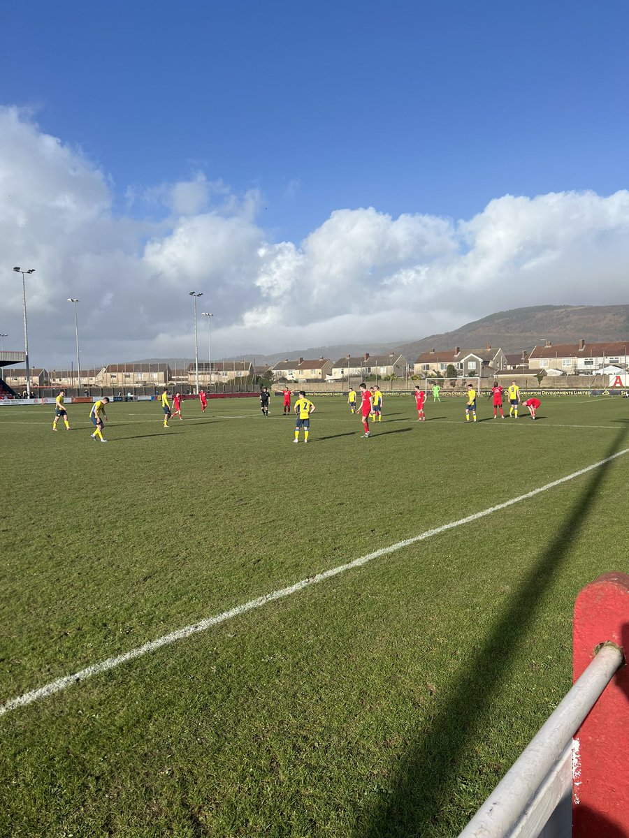 Half Time at the Lido and we are level 1-1

<a href="/JonHood2/">Jon Hood</a> with the goal.