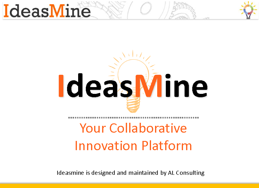 IdeasMineSystem's tweet photo. Since 1991, over 400 Clients of all sizes, from all business sectors, all around the world, have trusted the knowledge and expertise of AL Consulting. In 2010, we have developed IdeasMine - A Collaborative Idea Management System. Try demo: https://t.co/2jUIRpyUkQ #ideasmine https://t.co/dFmXoE8Rv4