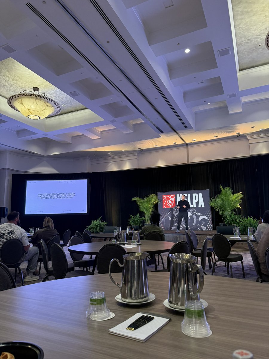 Learning so much at the <a href="/NFLPA/">NFLPA</a> summit! #nflpasummit