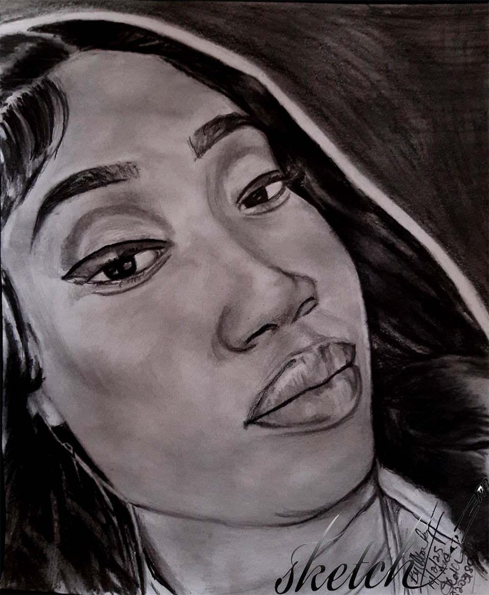 Get your #sketch #portrait today for that special someone
For more info 
Whatsapp 18768203180
Twitter/Instagram: <a href="/sketch211/">IG:@sketch211</a>