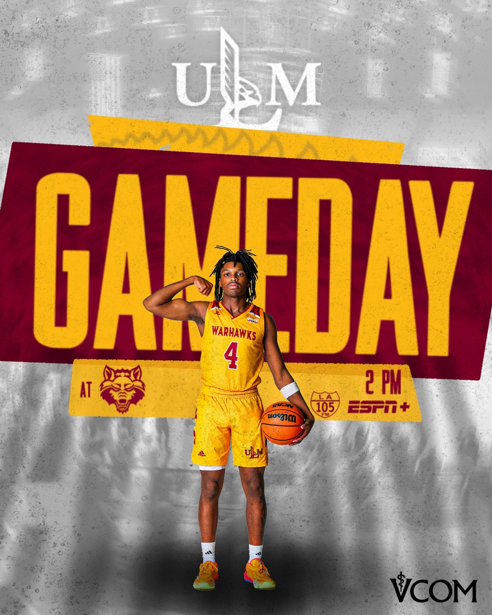 Regular season road finale 🛣️

🆚 Arkansas State
⏰ 2 p.m.
📍 First National Bank Arena (Jonesboro, Ark.)
📺 ESPN+ (es.pn/41nTE3n)
📻 ihr.fm/3B6KtJO
📊 bit.ly/3QuX12f