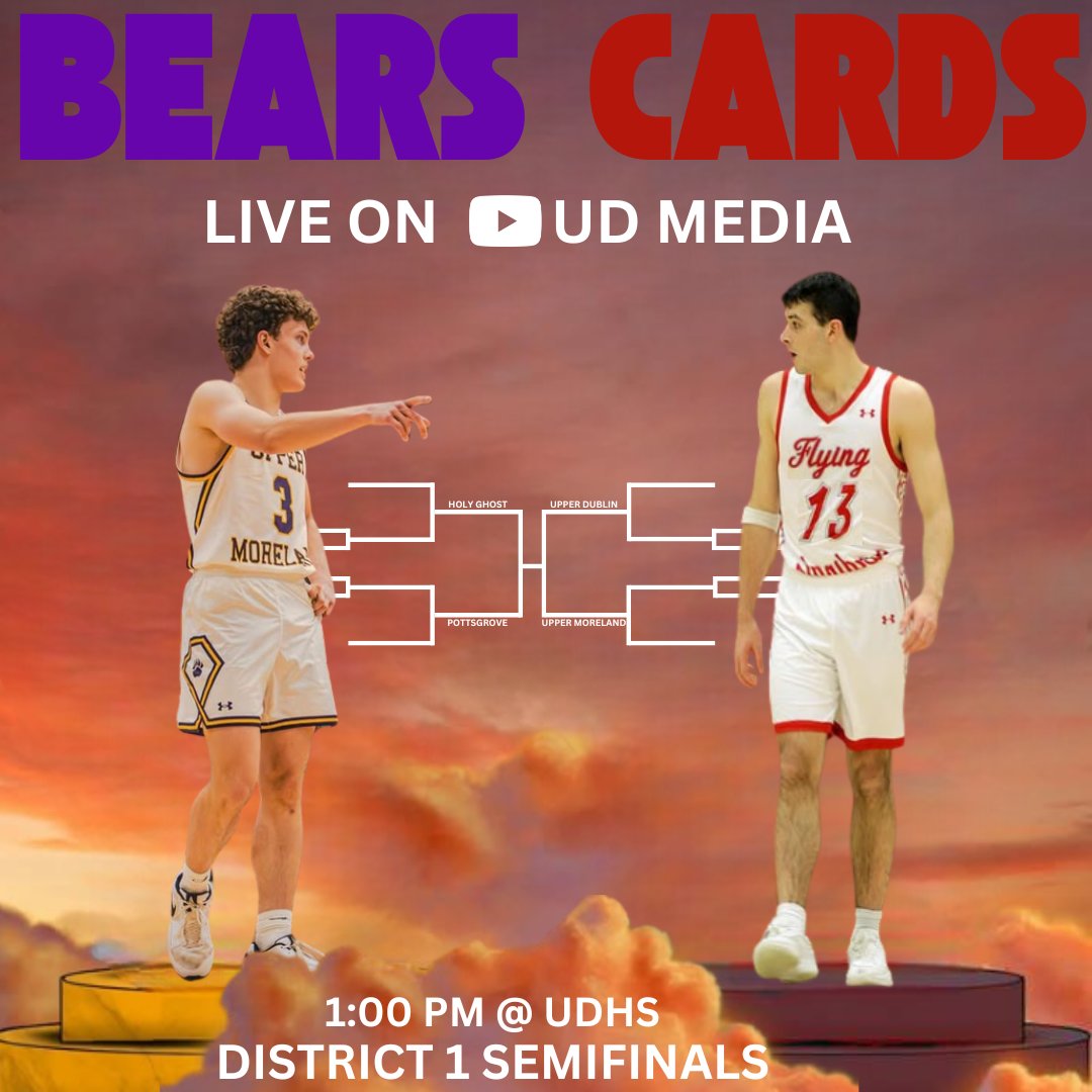 Double header at the nest today! The boys start it off with their third matchup against Upper Moreland at 1:00 to decide who goes to the district Championship. The girls follow it up with a third matchup of their own against Cheltenham at 2:30. LINK IN BIO!