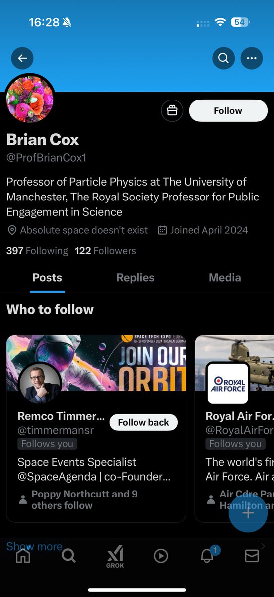 Brian Cox tweet media