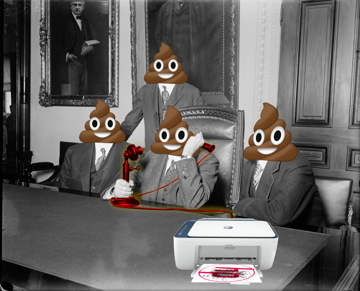 Here in the darkest days of the enshittocene, enshittification is low quality and plentiful, but even in this target-rich environment, one company stands out as pioneering champions of enshittification: HP.

1/