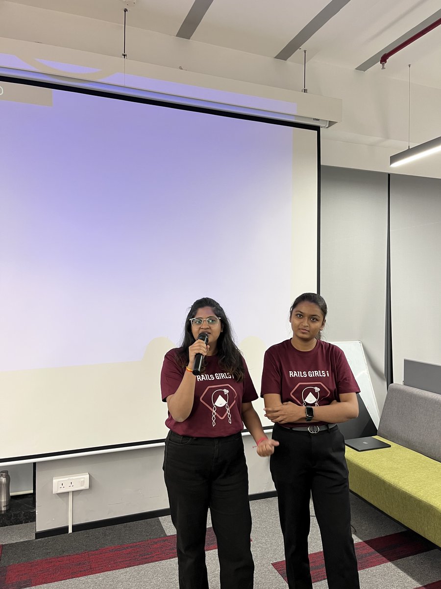 RailsGirlsPune's tweet image. Project Showcase at Rails Girls Pune 2025! 

An inspiring culmination of learning and innovation! Participants showcased their Ruby on Rails projects, demonstrating creativity, problem-solving, and key takeaways from the day’s collaboration.

#RailsGirlsPune #RailsGirlspune2025