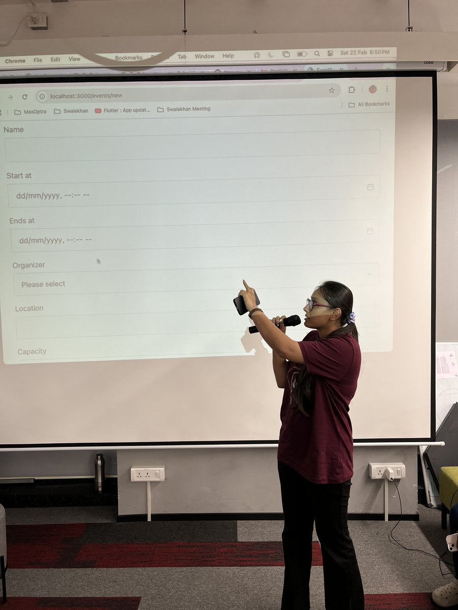 RailsGirlsPune's tweet image. Project Showcase at Rails Girls Pune 2025! 

An inspiring culmination of learning and innovation! Participants showcased their Ruby on Rails projects, demonstrating creativity, problem-solving, and key takeaways from the day’s collaboration.

#RailsGirlsPune #RailsGirlspune2025
