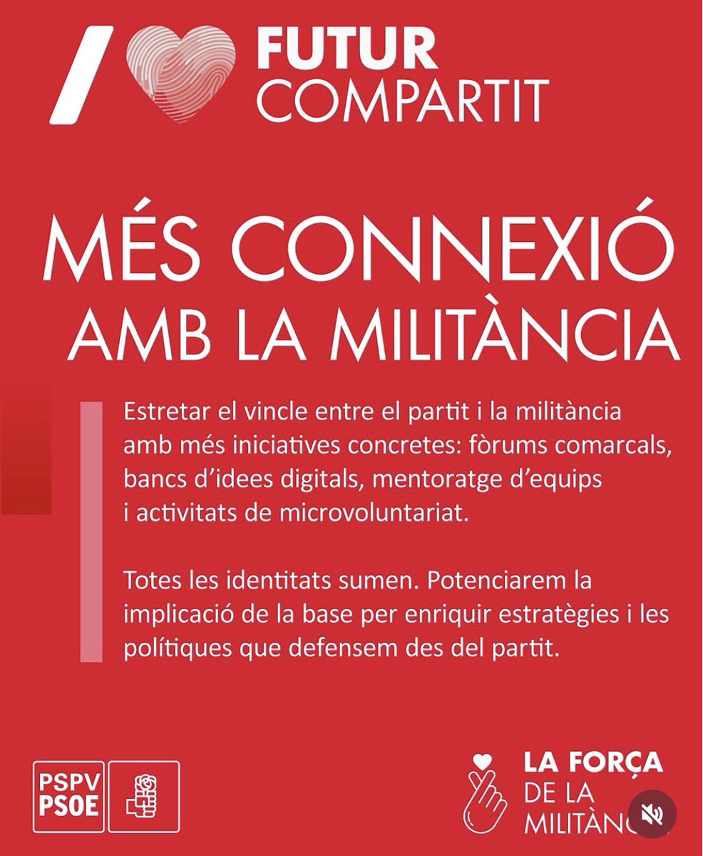 YoPspvPsoe's tweet image. #FuturCompartit #AmbBielsa 
🫰#LaForçaDeLaMilitància