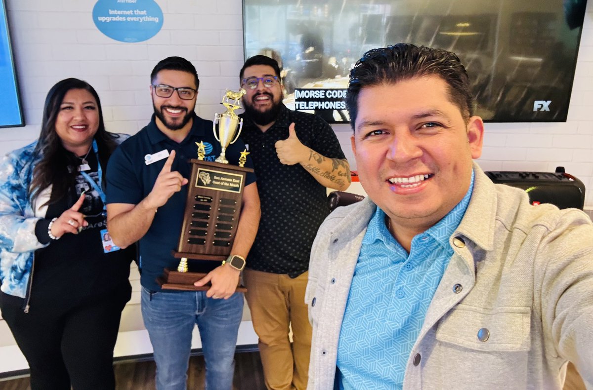 Kicking off 2025 strong! Huge congratulations to the Quarry Crossing team for being number one in San Antonio East!! Keep it going gang 🎉 <a href="/ATT/">AT&T</a>  <a href="/STXspeaks/">STXspeaks</a>  #lifeatatt
