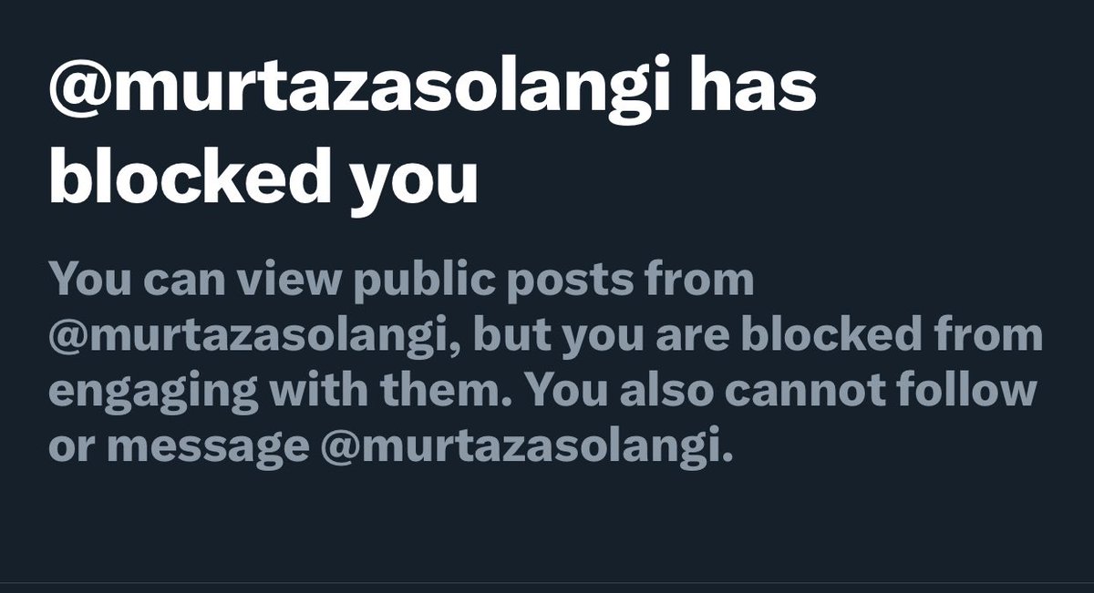 JN_Araain's tweet photo. "@murtazasolangi, why block me for questioning your grey tick eligibility? Face the reality—transparency matters. Stop hiding behind a mask of verification.
@elonmusk
#TwitterVerification #Accountability #Transparency" https://t.co/umLPvC1Ala